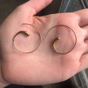 Spiral earrings